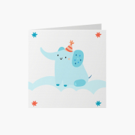 Fotopřání Sloník, 14x14 cm