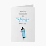 Fotopřání Nejlepší učitel, 10x15 cm