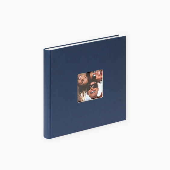 Samolepící fotoalbum Walther Zábava Tmavě modrá 26x25 cm, 10x15 cm