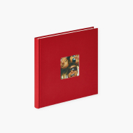 Samolepící fotoalbum Walther Fun Red, 26x25 cm