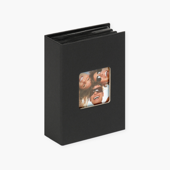 Fotoalbum Walther Fun Black 100 fotografií, 10x15 cm