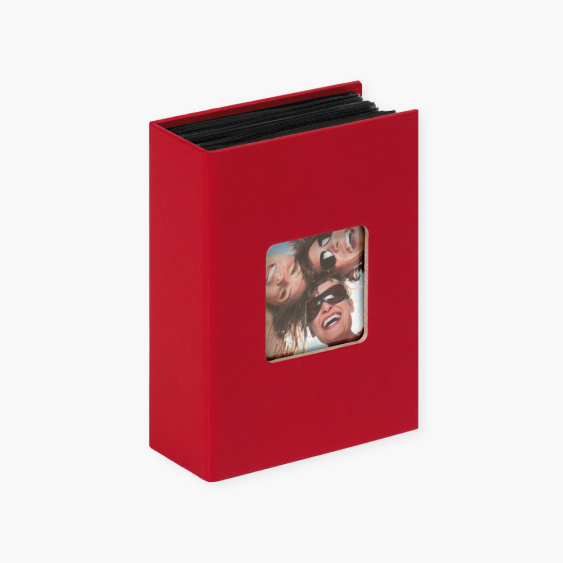 Fotoalbum Walther Fun Red 100 fotografií, 10x15 cm