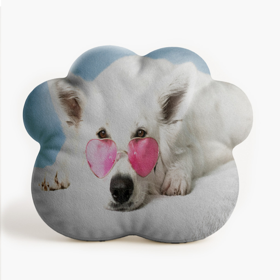 Polštář 3D personalizovaný, Samet, Váš projekt PAW, 44x44 cm