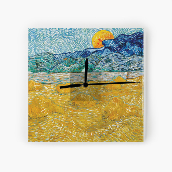 Hodiny, Van Gogh - Večerní krajina