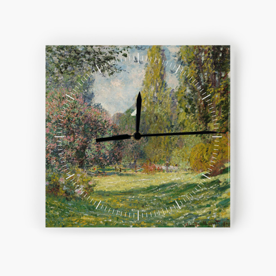 Hodiny, Monet - Park Monceau