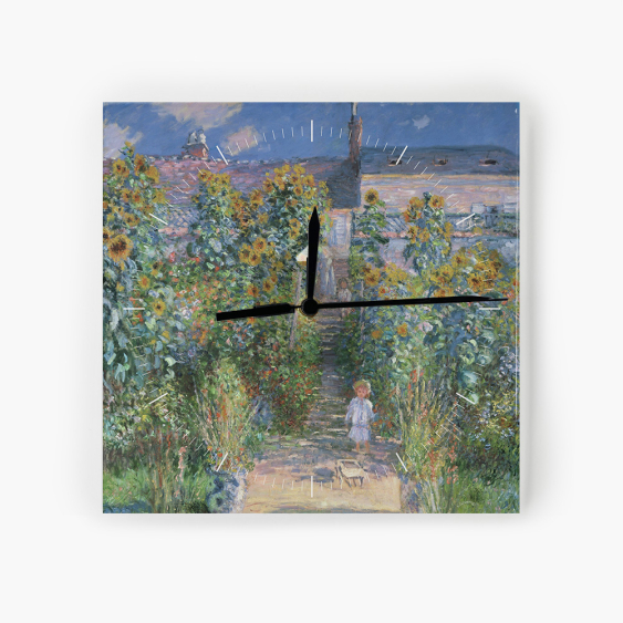 Hodiny, Monet - Monetova zahrada ve Vétheuil