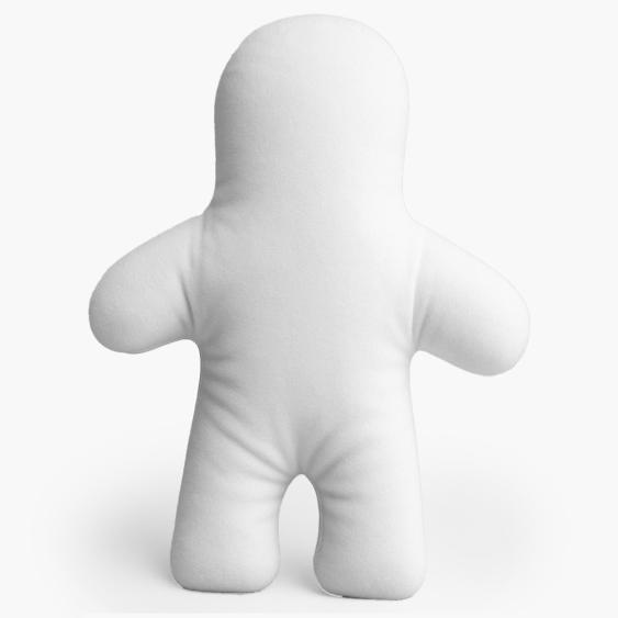 Polštář 3D personalizovaný, Samet, Váš projekt MINI ME, 46x33 cm