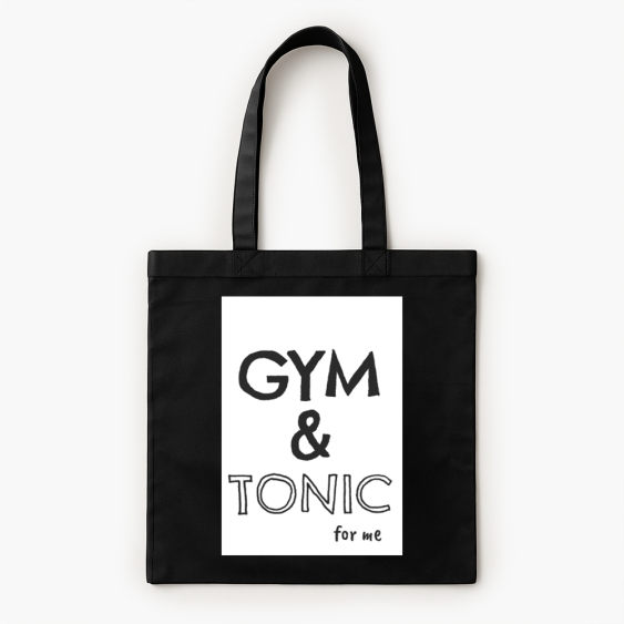 Bavlněná taška, 38x42, Gym&Tonic