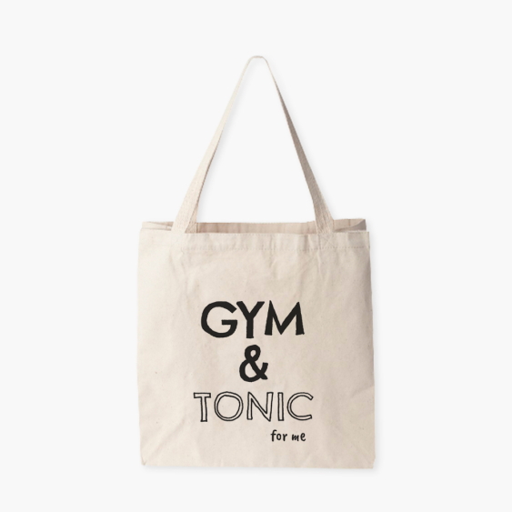 Bavlněná taška, 38x42x10, Gym&Tonic