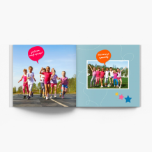 Album prvňáčka fotokniha, 20x20 cm