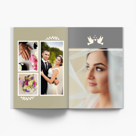 Svatba fotokniha, 20x30 cm