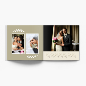 Svatba fotokniha, 30x30 cm