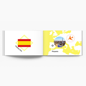 Španělsko - Dovolená s dobrodružstvím fotokniha, 30x20 cm