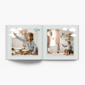 Dětská dobrodružství fotokniha, 30x30 cm