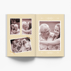 Z rodinného alba fotokniha, 20x30 cm