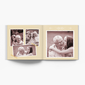 Z rodinného alba fotokniha, 30x30 cm