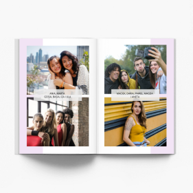 Album absolventa střední školy fotokniha, 20x30 cm