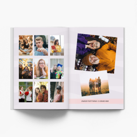 Album absolventa střední školy fotokniha, 20x30 cm