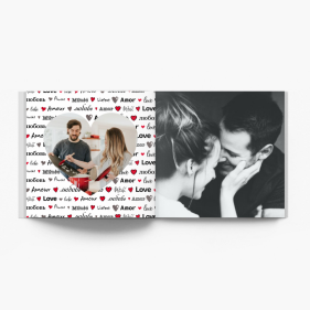 Valentýn fotokniha, 30x30 cm