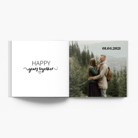 Výroční album fotokniha, 25x25 cm