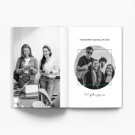 Školní moderní fotokniha, 20x30 cm