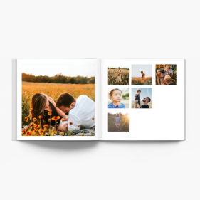 Koláž vzpomínek fotokniha, 30x30 cm