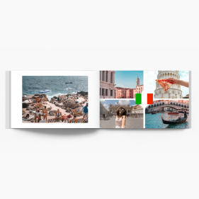 Itálie - Dovolená s dobrodružstvím fotokniha, 30x20 cm
