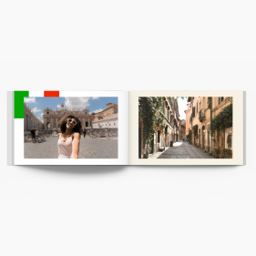Itálie - Dovolená s dobrodružstvím fotokniha, 30x20 cm