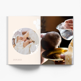Vzpomínka na svatý křest fotokniha, 20x30 cm