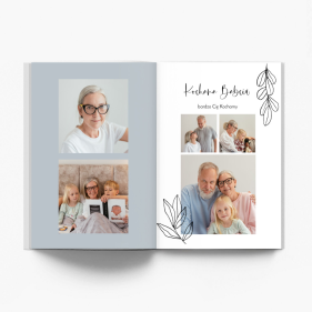 Album vzpomínek - Den prarodičů fotokniha, 20x30 cm