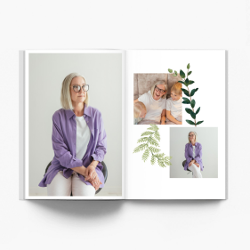 Album vzpomínek - Den prarodičů fotokniha, 20x30 cm