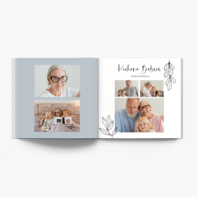 Album vzpomínek - Den prarodičů fotokniha, 25x25 cm