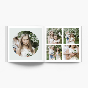 Společenství instabook, mini fotokniha, 15x15 cm
