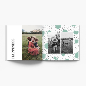 Rodina instabook, mini fotokniha, 15x15 cm