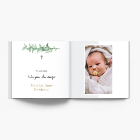 Křest instabook, mini fotokniha, 15x15 cm