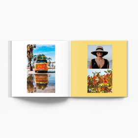 Dovolená ve Španělsku instabook, mini fotokniha, 15x15 cm