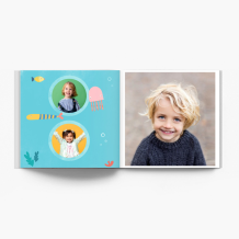 Mořská školka fotokniha, 20x20 cm