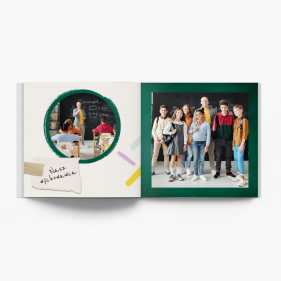 Školní kronika fotokniha, 30x30 cm