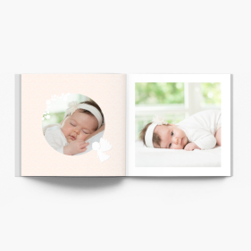 Vzpomínka na svatý křest fotokniha, 30x30 cm