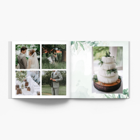 Botanická sbírka fotokniha, 30x30 cm