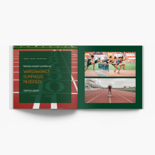 Sportovní soutěže fotokniha, 20x20 cm