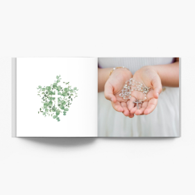 Eukalyptus fotokniha, 25x25 cm
