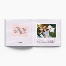Album absolventa střední školy fotokniha, 30x30 cm