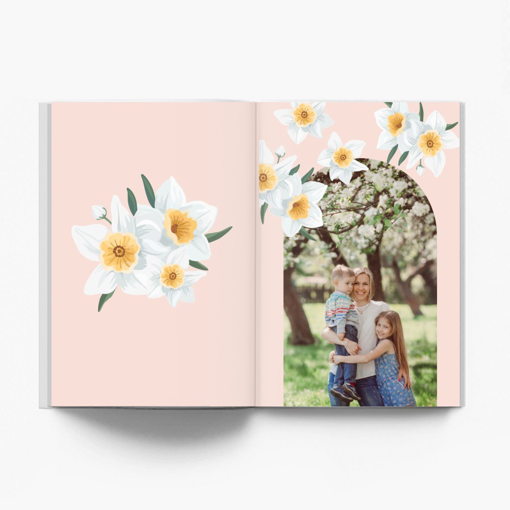 Květiny pro tebe fotokniha, 20x30 cm