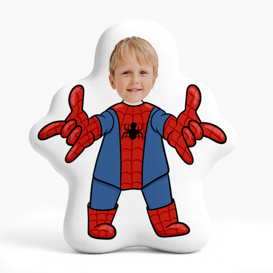 Polštář 3D personalizovaný, Samet, Superbohater 4, 30x30 cm