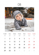 Nástěnný kalendář, Váš projekt, 20x30-A4 cm