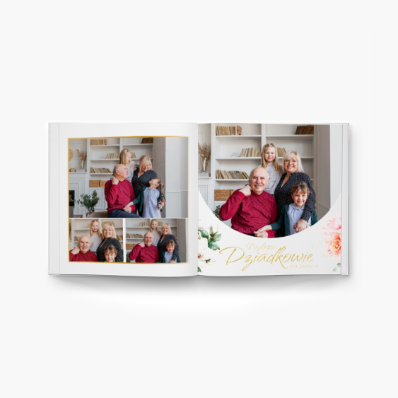 Přání pro prarodiče fotokniha, 25x25 cm