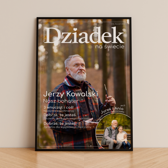 Plakát, Dědeček Cover, 40x60