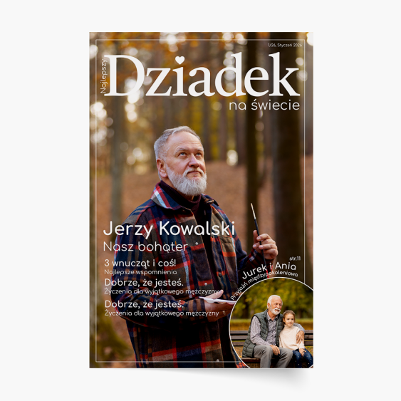 Plakát, Dědeček Cover, 40x60