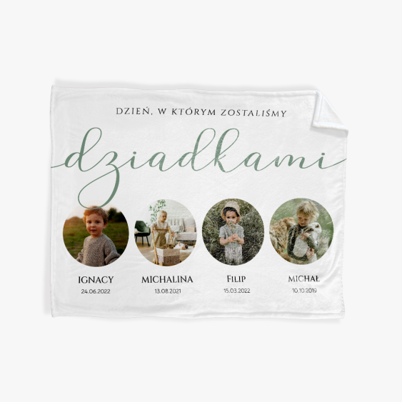 Přikrývka Prarodiče, M, 75x103 cm